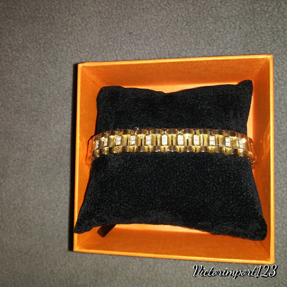 Giorgio Milano Men's Bracelet gold tone Stainless